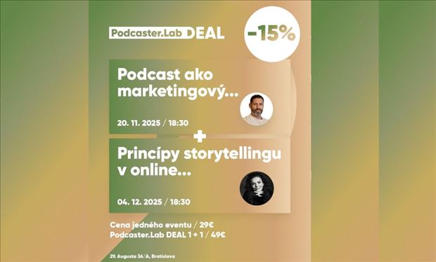 Podcaster.Lab DEAL: Od marketingu po storytelling