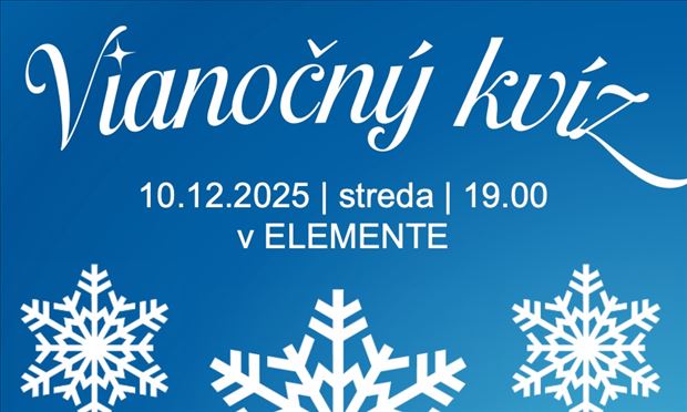 ELEMENT Vianočný kvíz