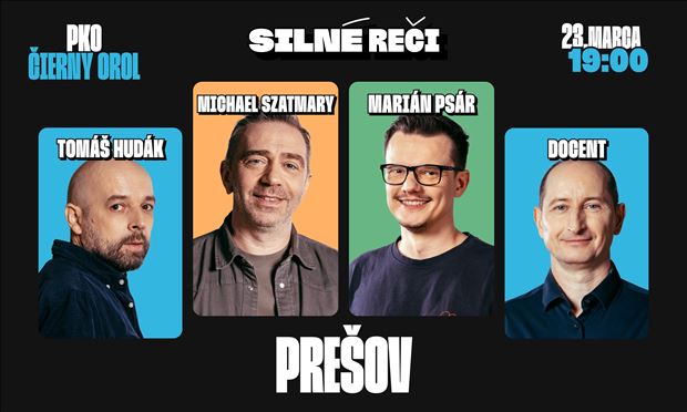 Silné reči v Prešove