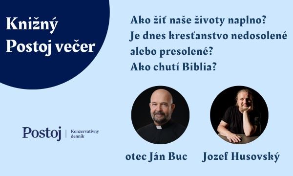 Ako žiť naplno? Diskusia s otcom Jánom Bucom a Jozefom Husovským