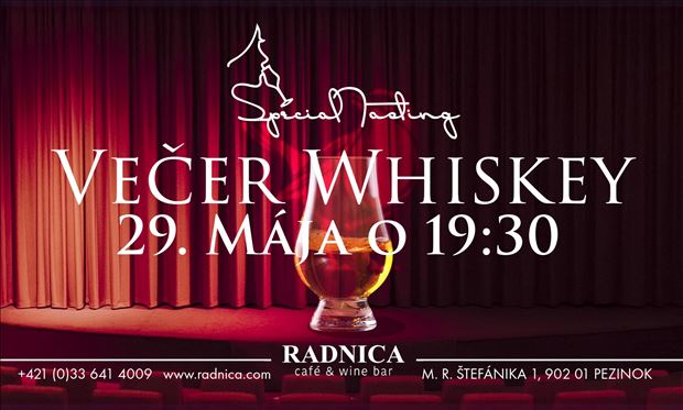 Special Tasting - Večer Whiskey