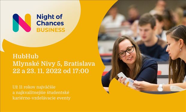 Night of Chances BUSINESS Bratislava