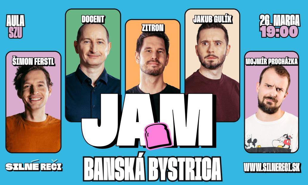 Silné reči JAM - Improshow v Banskej Bystrici