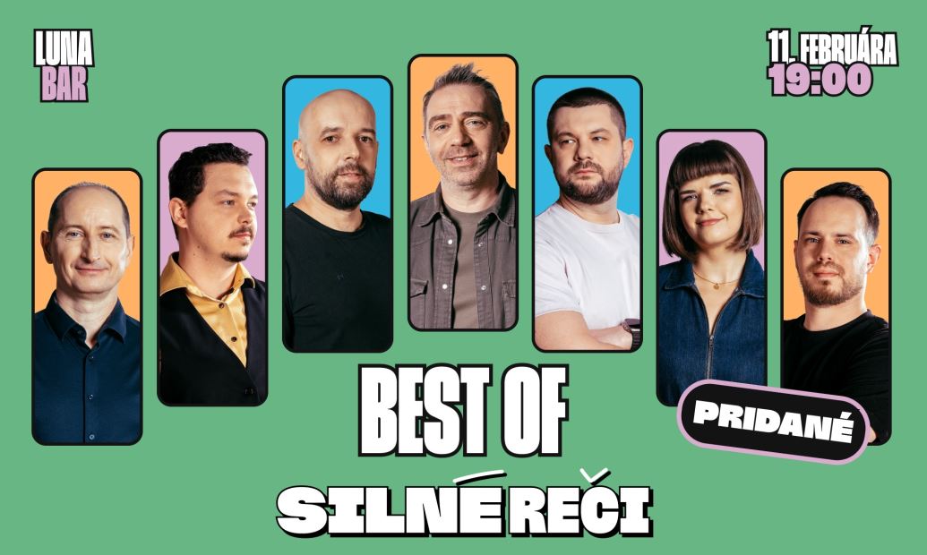 PRIDANÉ Best of Silné reči v Bratislave