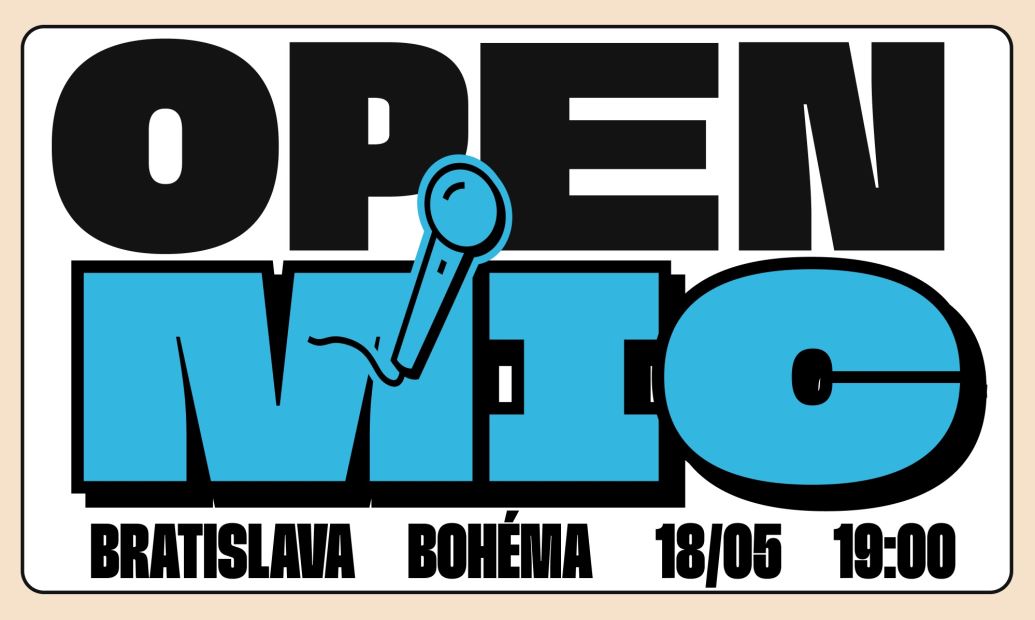 Open mic v Bohéme