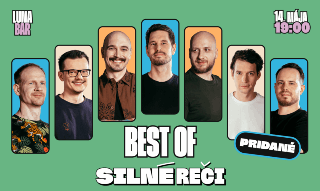 PRIDANÉ Best of Silné reči v Bratislave