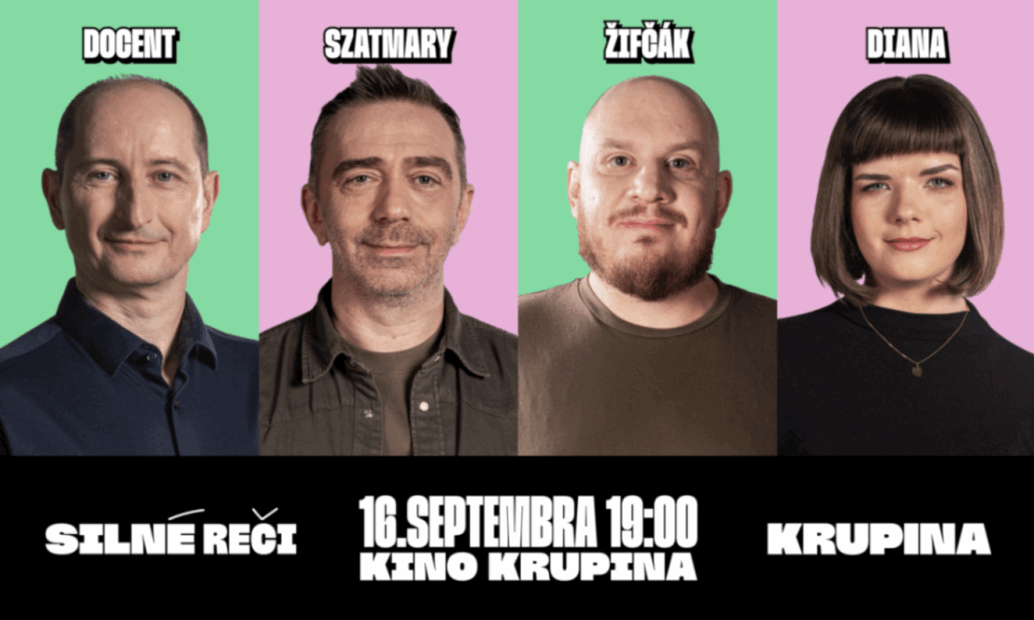Silné reči v Krupine