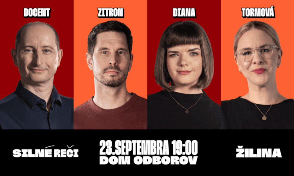 Silné reči v Žiline 
