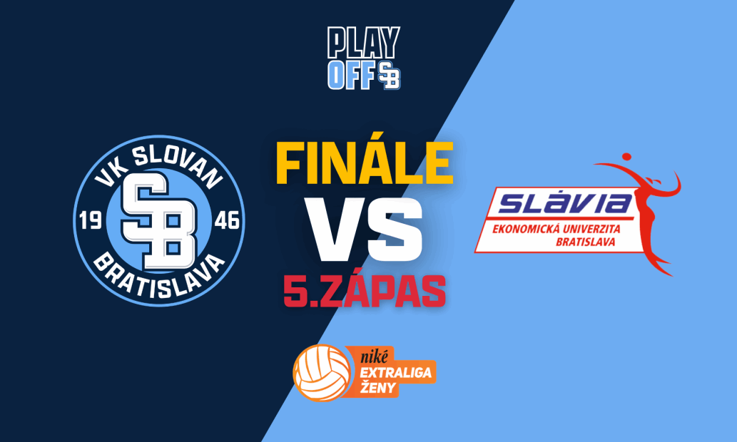 5. zápas FINÁLE: VK SLOVAN BRATISLAVA Ž vs. Slávia Kooperativa EUBA