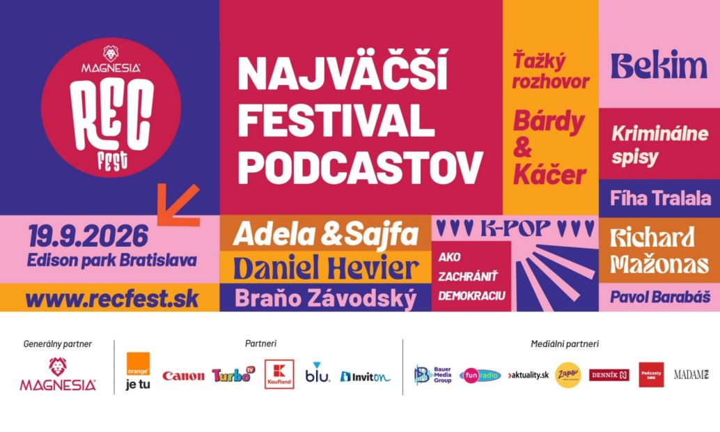 Magnesia RecFest – najväčší festival podcastov