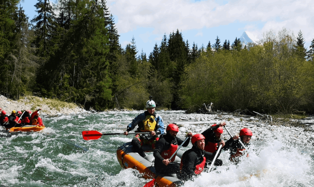 Rafting na rieke Belá