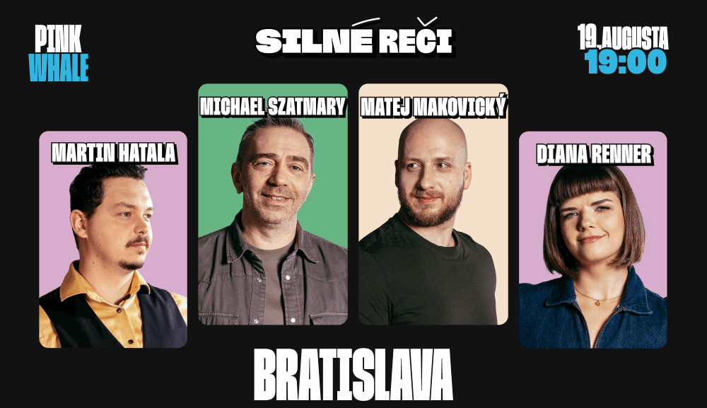 Silné reči Pink Whale