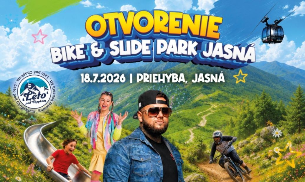 Otvorenie BIKE & SLIDE parku JASNÁ