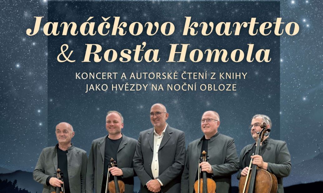 Janáčkovo kvarteto a Rosťa Homola