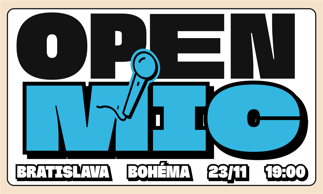 Open Mic v Bohéme