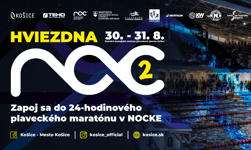 Hviezdna noc 2: 24-hodinová plavecká výzva v NOCKE