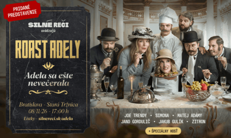 Roast Adely v Starej Tržnici - PRIDANÉ