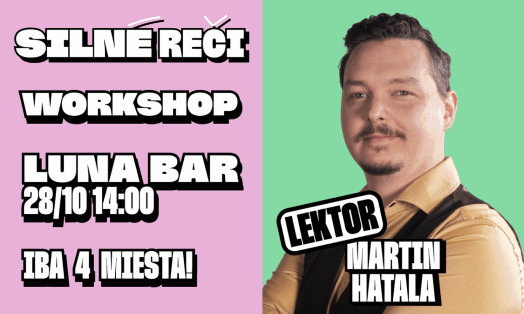 COMEDY WORKSHOP Silné reči