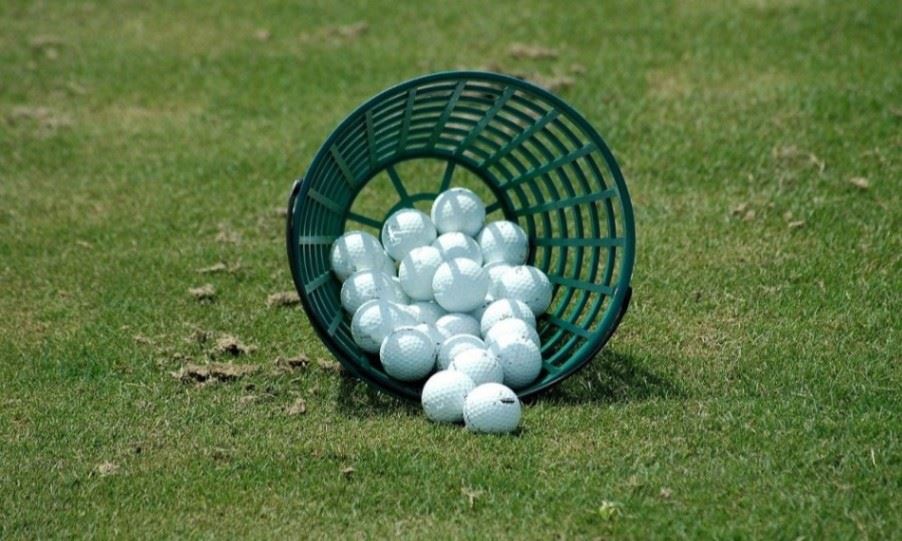 Loptičky na driving range