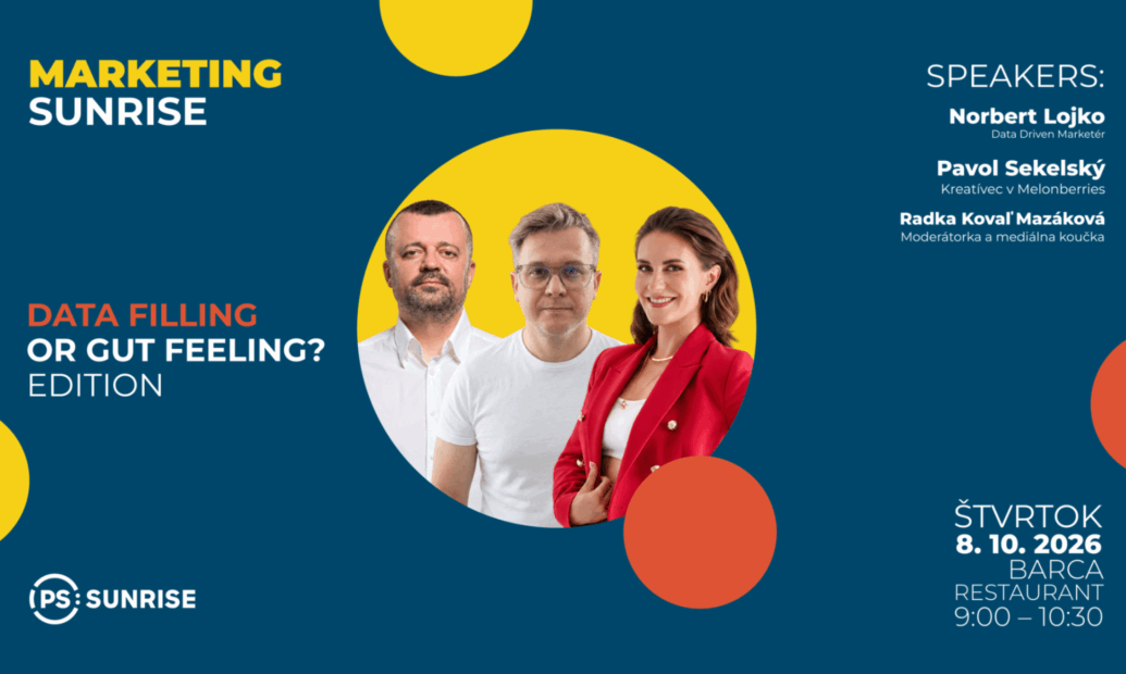 Marketing Sunrise: DATA FILLING OR GUT FEELING?