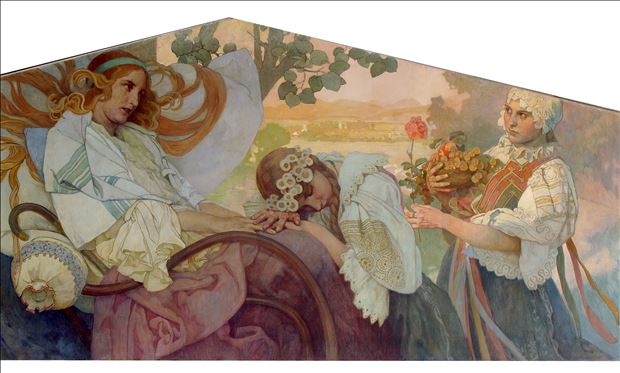 Výstava Alfons Mucha: Kvetinové svety