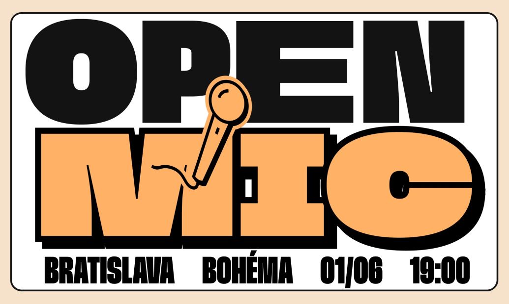 Open mic v Bohéme