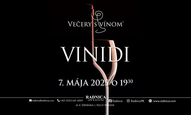 Večer s vínom Vinidi
