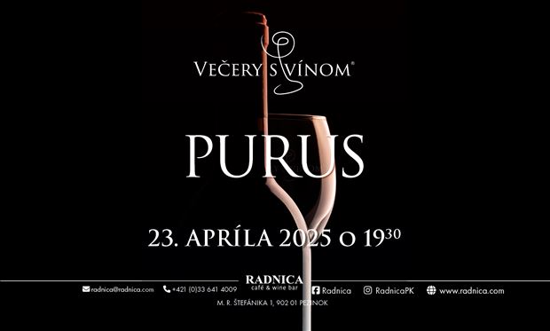 Večer s vínom Purus