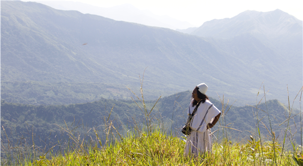 Setkání s vyslancem indiánských kmenů Arhuaco a Kogi v Č. Budějovicích