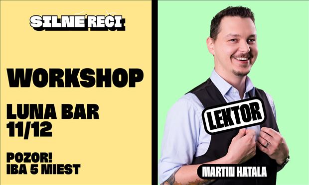 Silné reči COMEDY WORKSHOP