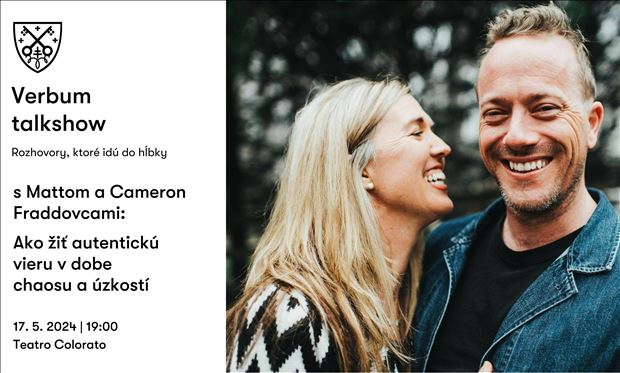 Verbum talkshow s Mattom Fraddom: Ako žiť autentickú vieru v dobe chaosu a úzkostí