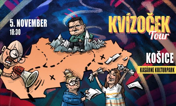 Kvízoček v Košiciach: Bizarný politický kvíz s Piatočkom