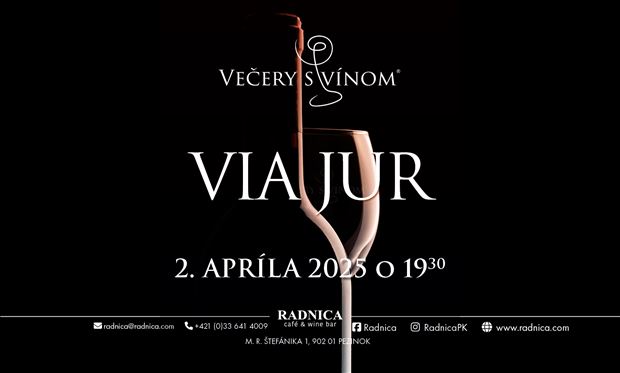 Večer s vínom Via Jur