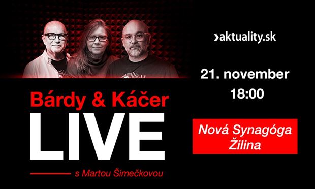 Bárdy & Káčer LIVE v Žiline
