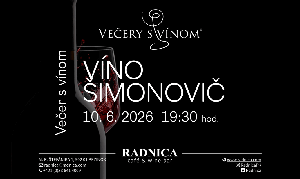 Večer s vínom Šimonovič