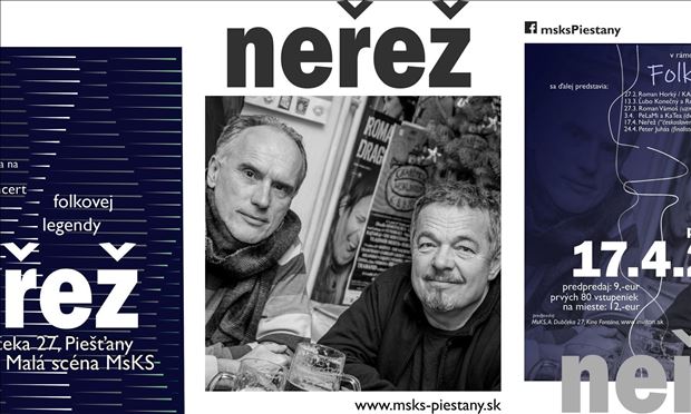 Neřež / Folkové pondelky v MsKS Piešťany