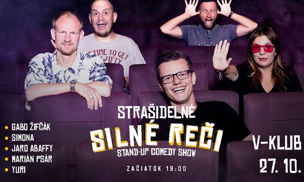 Silné Strašidelné Reči