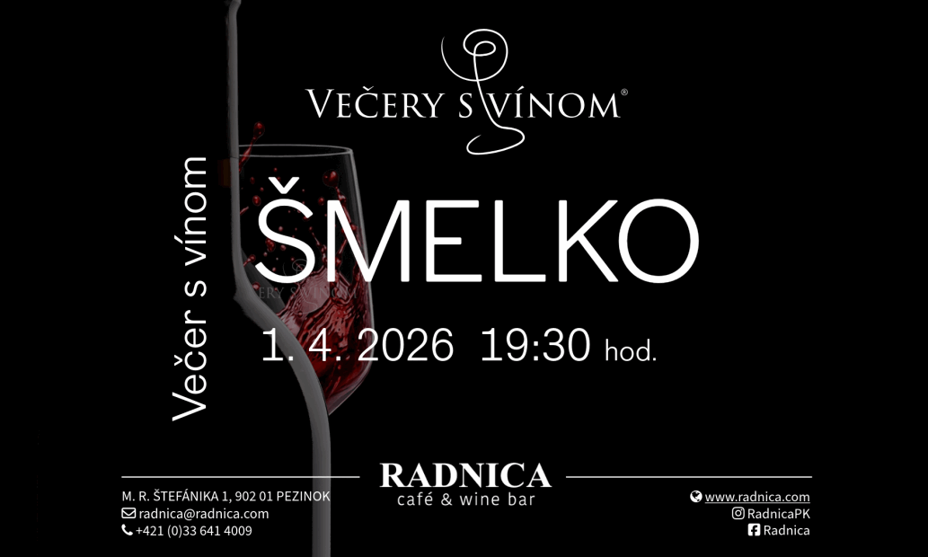 Večer s vínom Šmelko