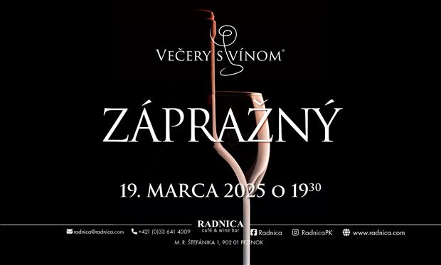 Večer s vínom Zápražný