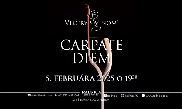 Večer s vínom Carpate Diem