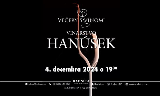Večer s vínom Hanúsek
