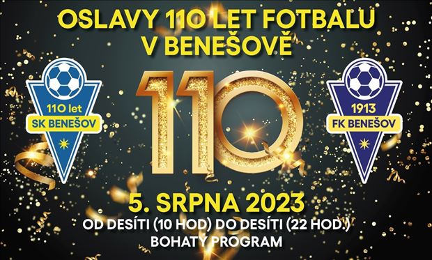 110 let fotbalu v Benešově