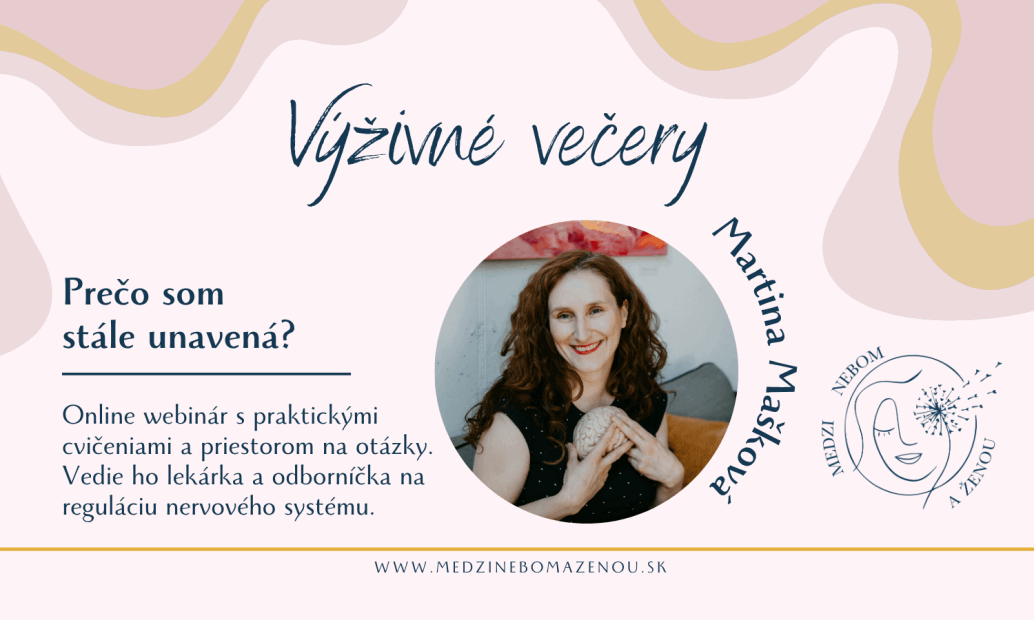 Webinár: Prečo som stále unavená?
