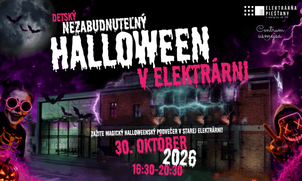 Detský Halloween v Elektrárni