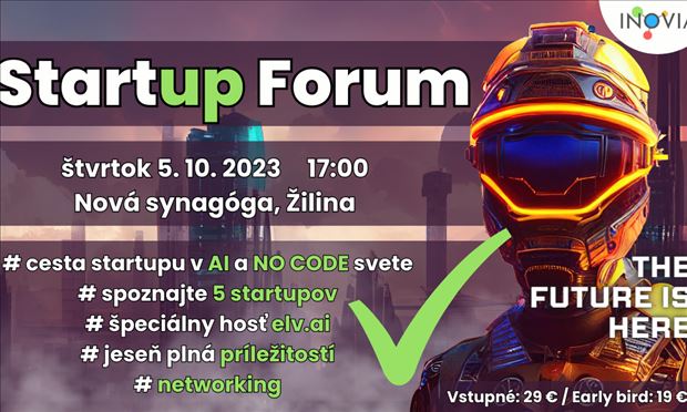INOVIA Startup Forum (videozáznam)