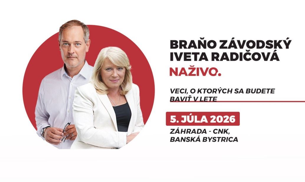 Braňo Závodský a Iveta Radičová Naživo! 
