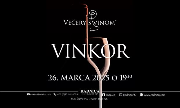 Večer s vínom Vinkor