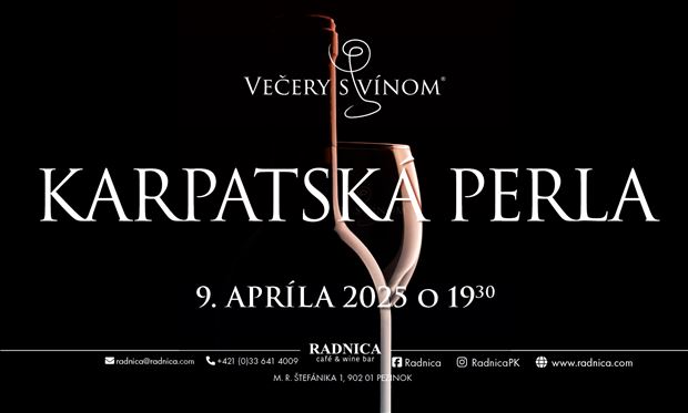 Večer s vínom Karpatská perla