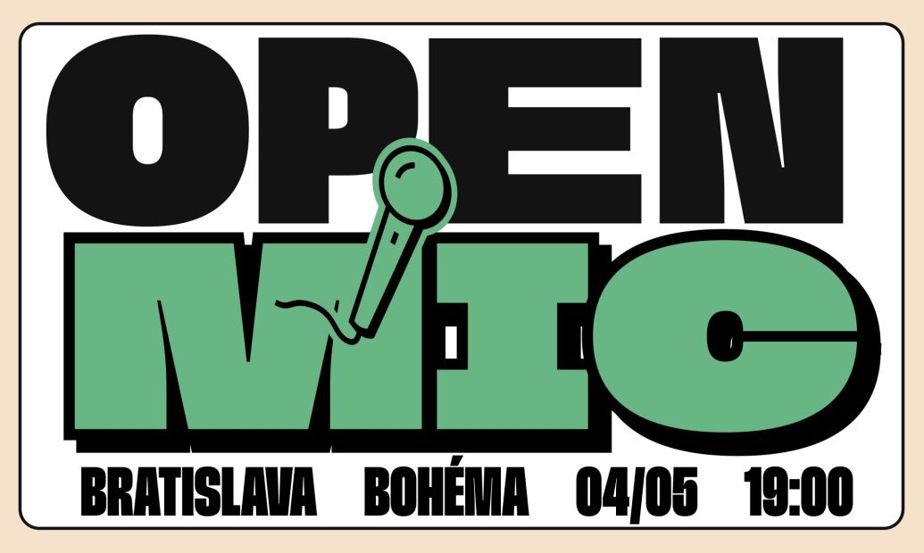 Open mic v Bohéme
