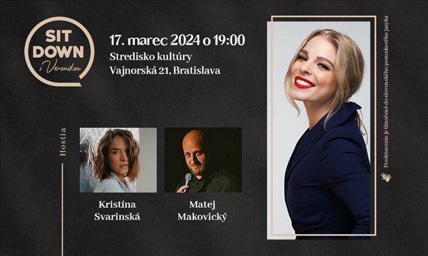 Sit Down s Veronikou v Bratislave